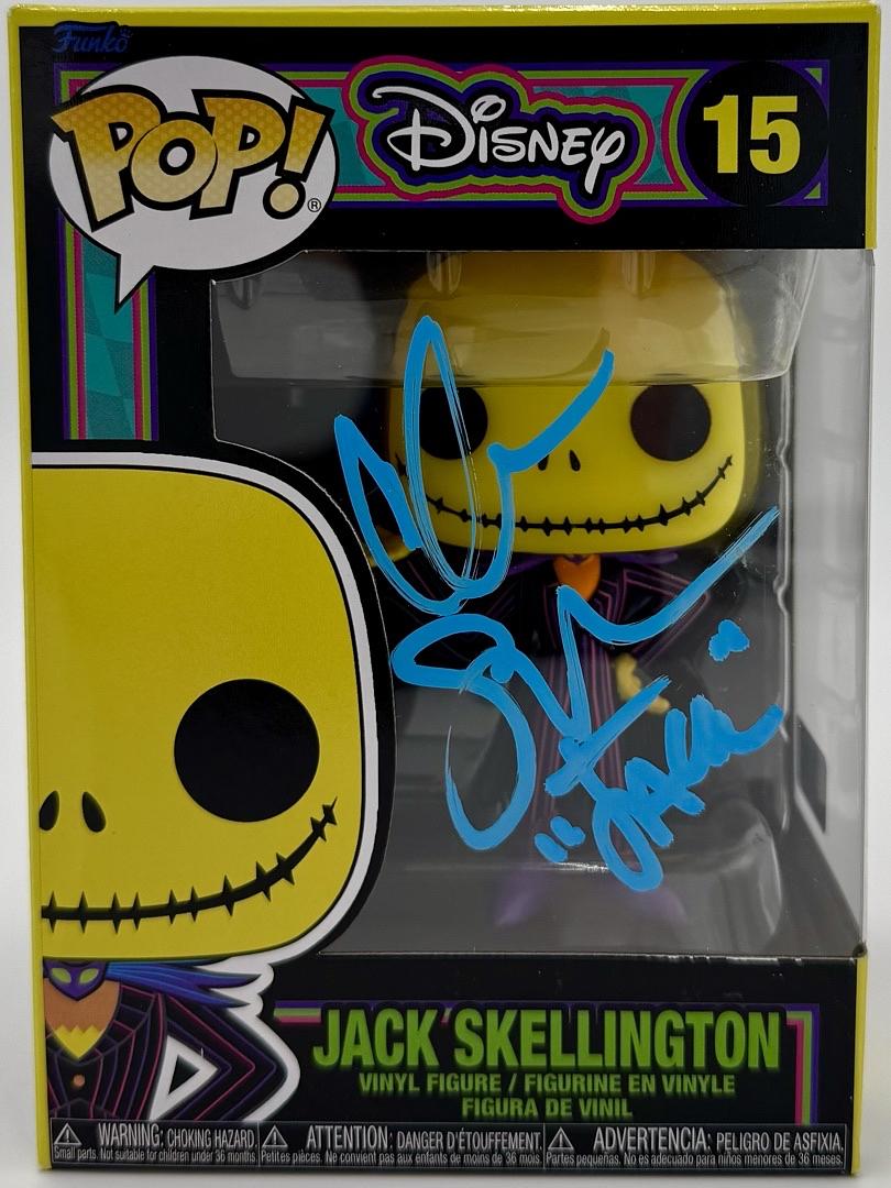 Chris Sarandon Signed Funko Pop #15 Jack Skellington (Nightmare Before Christmas) w/character name - Pristine COA